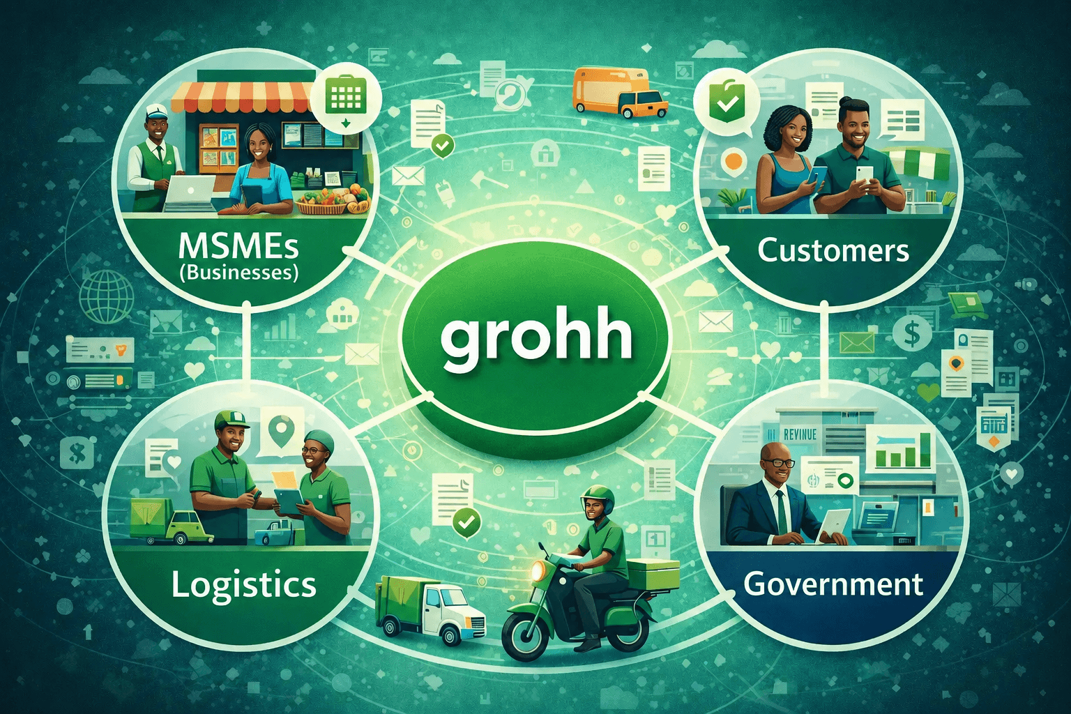 Grohh Ecosystem Diagram